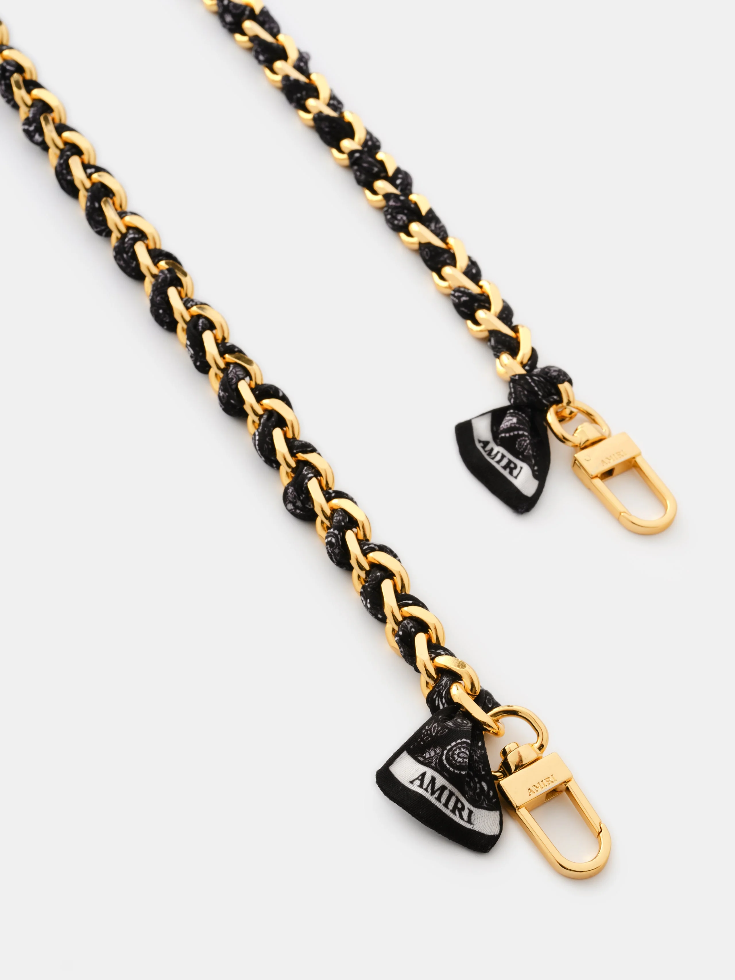 WOMEN'S BANDANA SILK CHAIN STRAP - 1