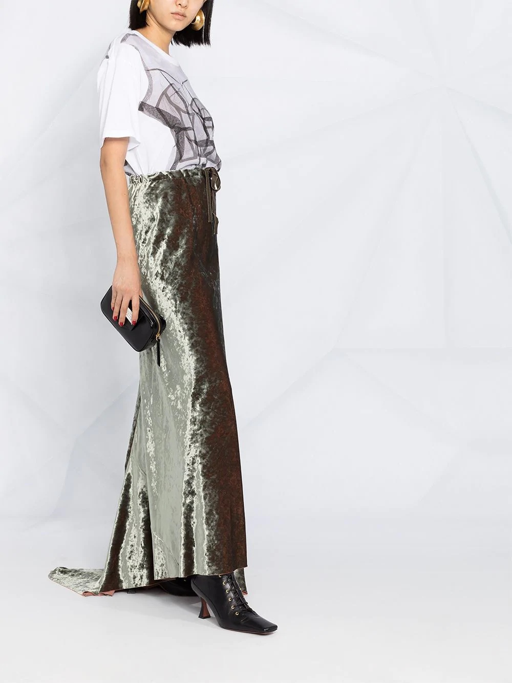 long velvet skirt - 6