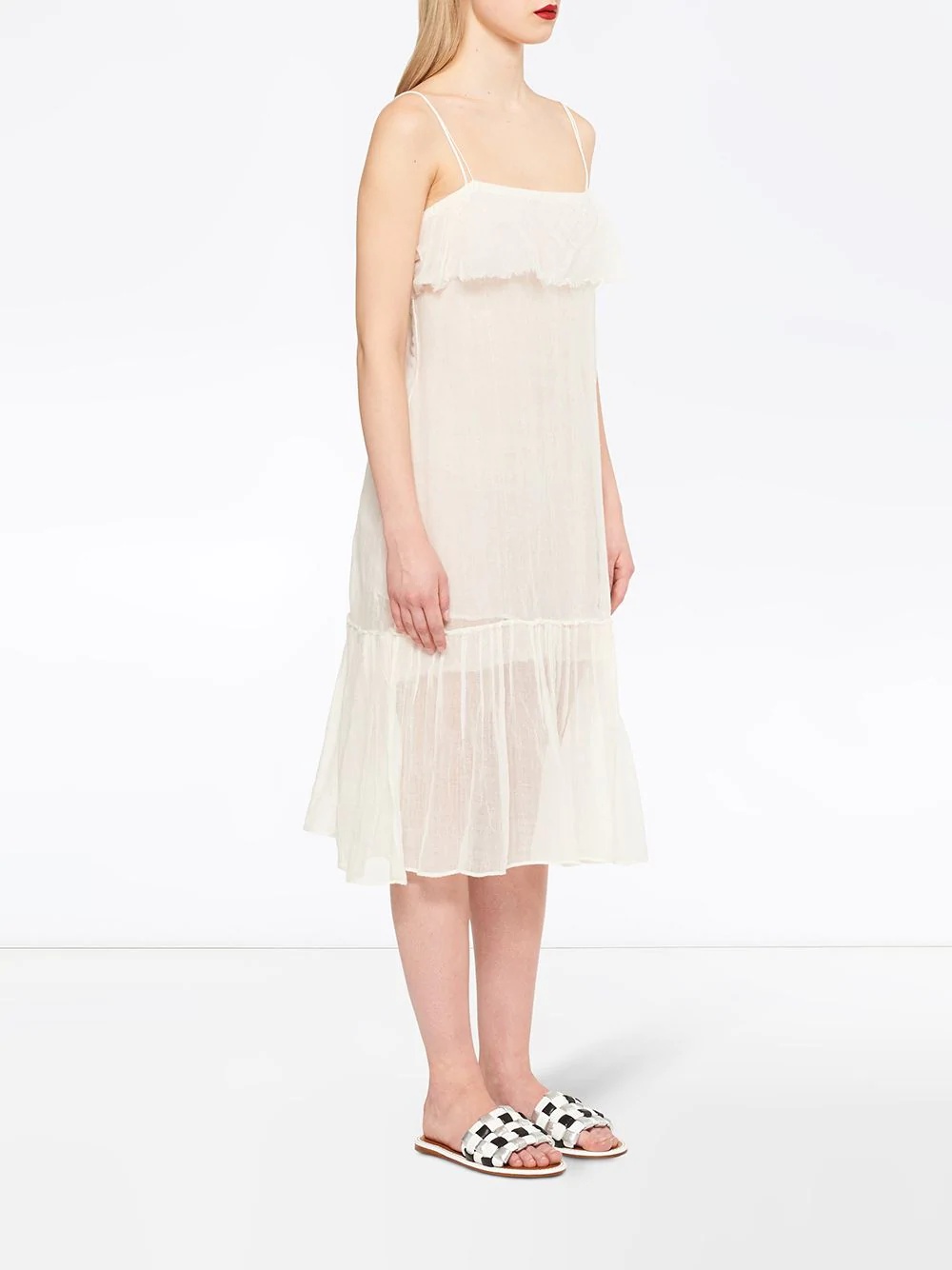 voile gauze dress - 3