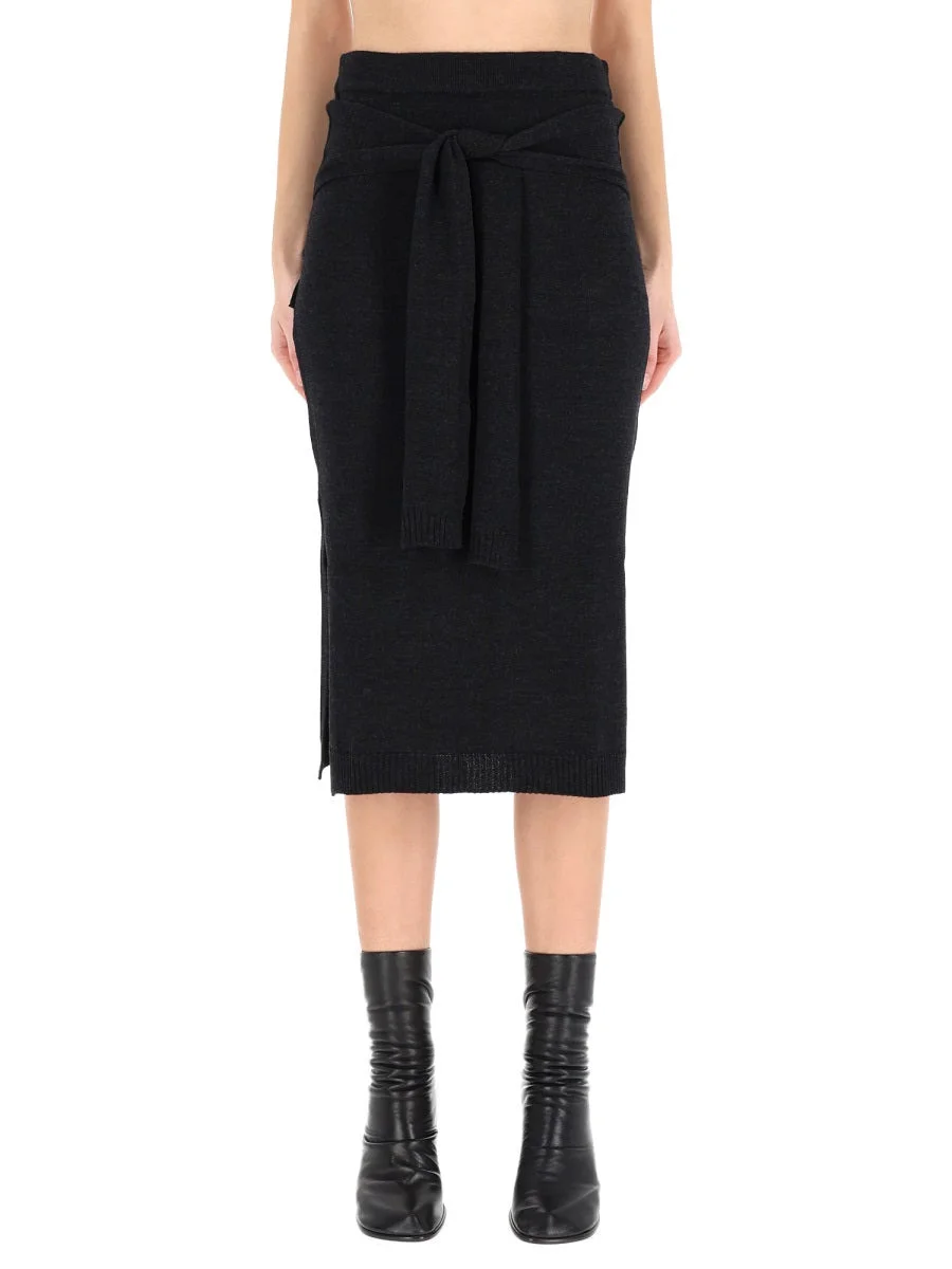 Lemaire Women Miidi "Trompe L'oeil" Skirt - 1