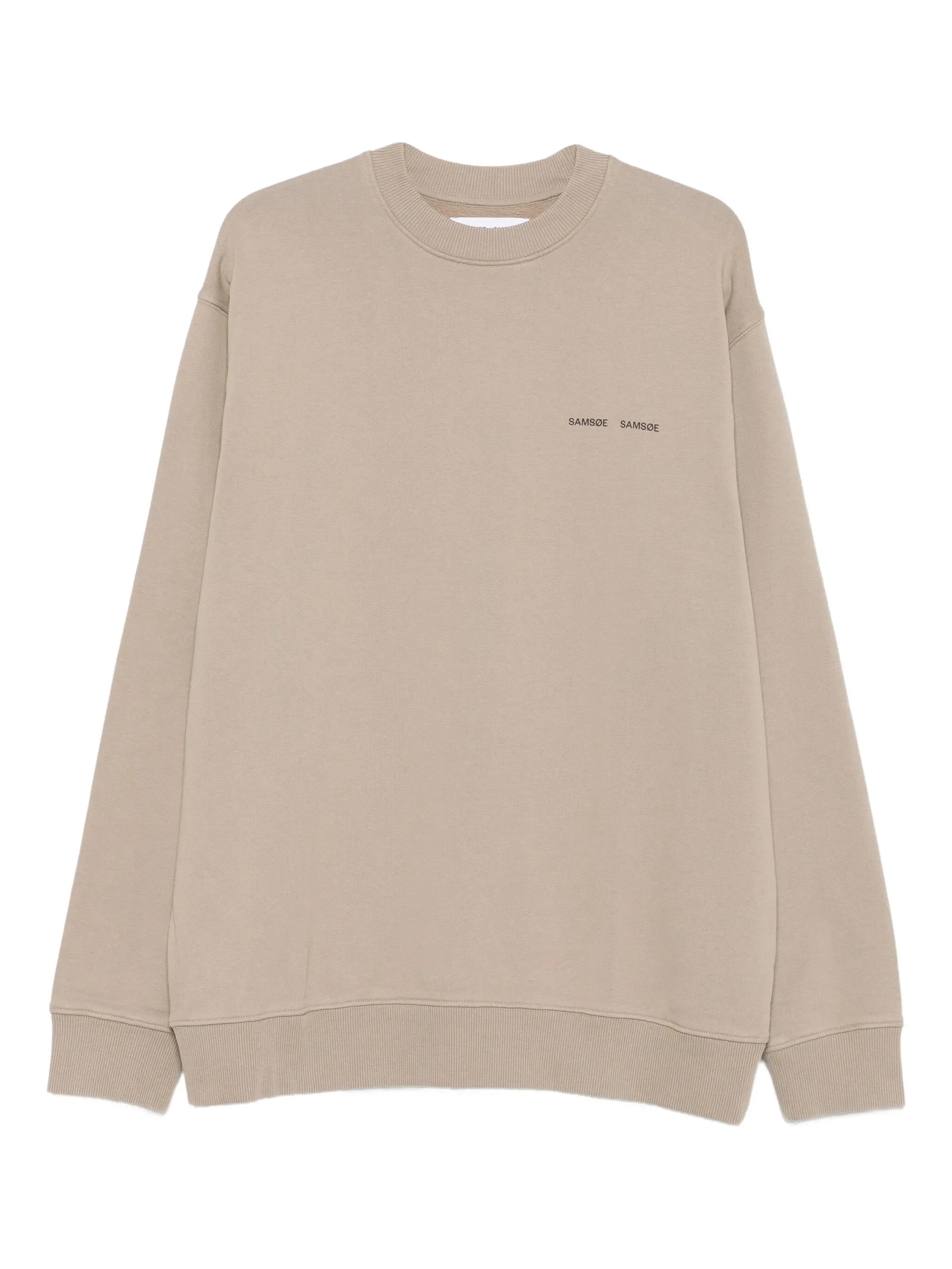 Samsoe Samsoe Crew-neck Logo Sweatshirt - 1