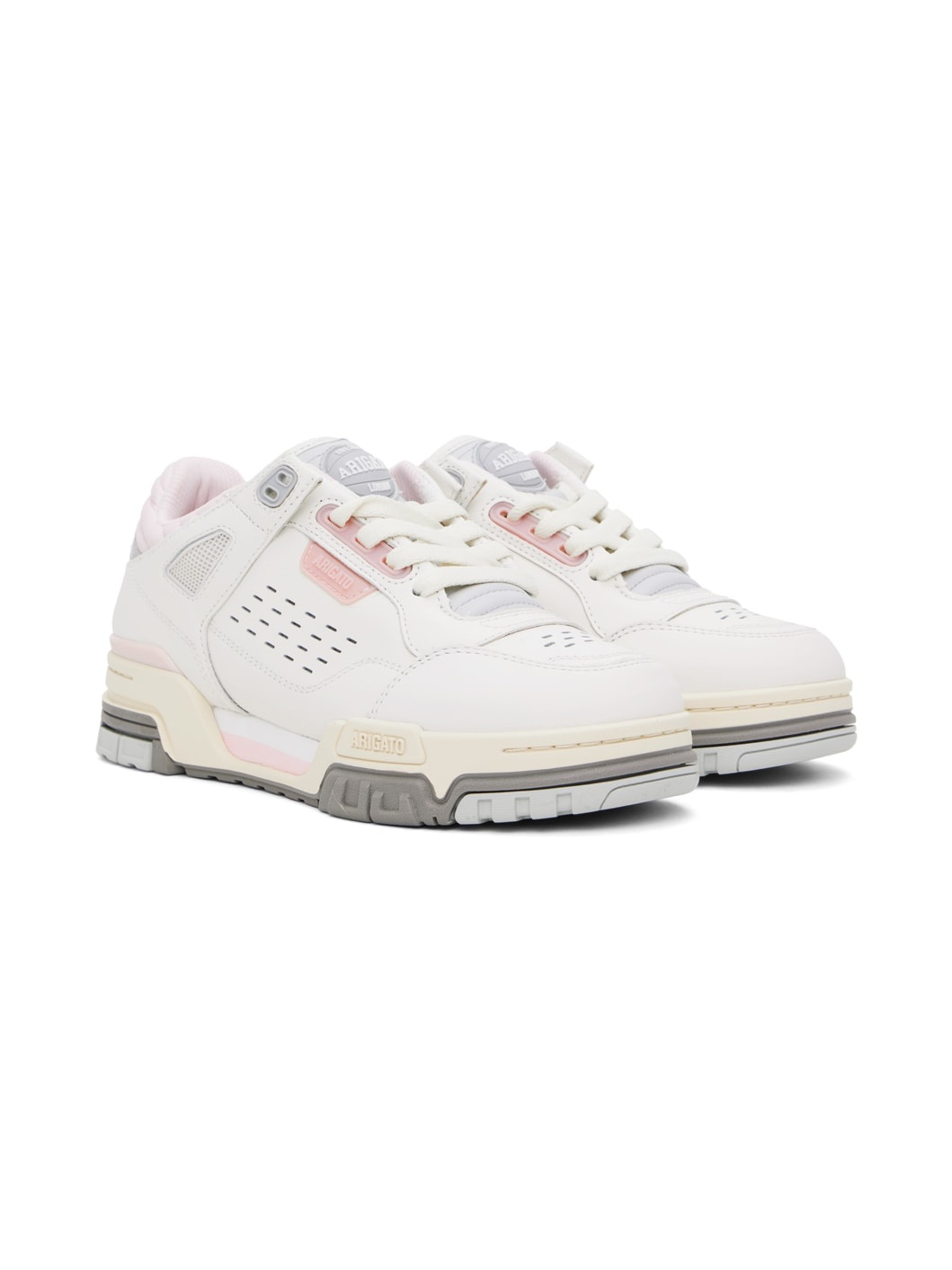 White & Pink Onyx Sneakers - 4