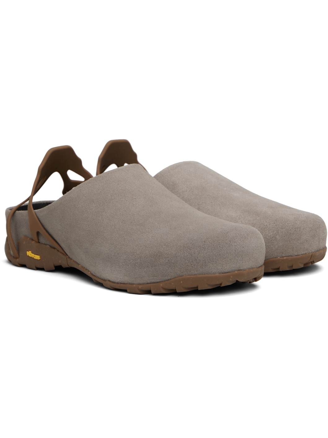 Gray Fedaia Mules - 4