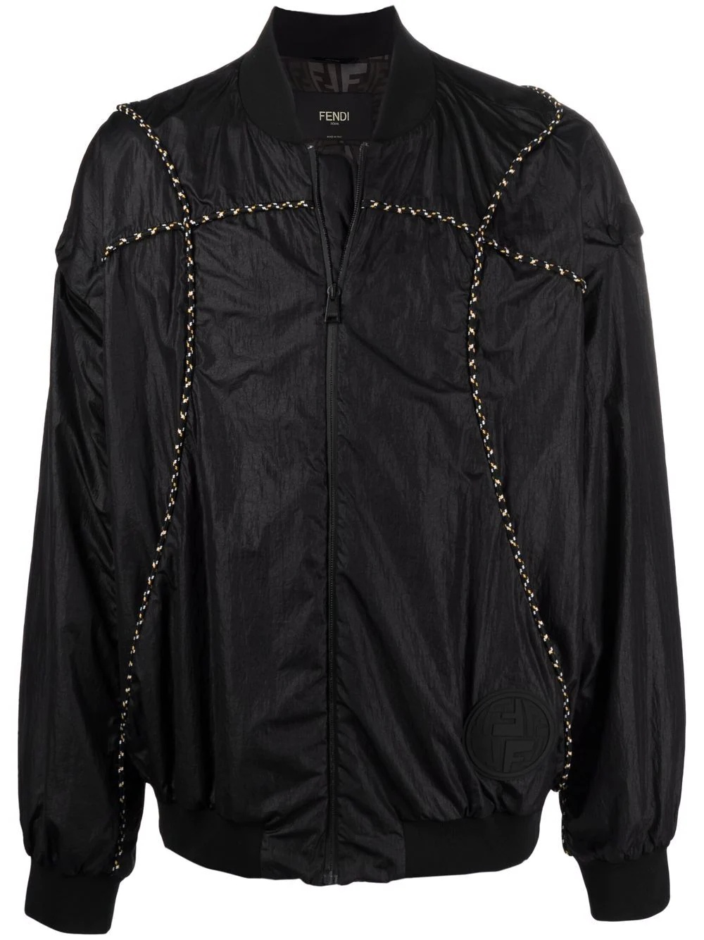 removable-sleeves bomber jacket - 1