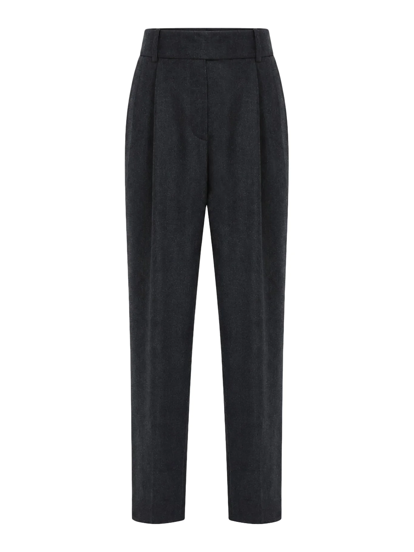 TAILORED WOOL TROUSERS WITH PLEATS - 1