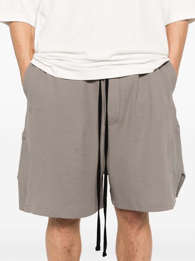 waffle-effect track shorts 5
