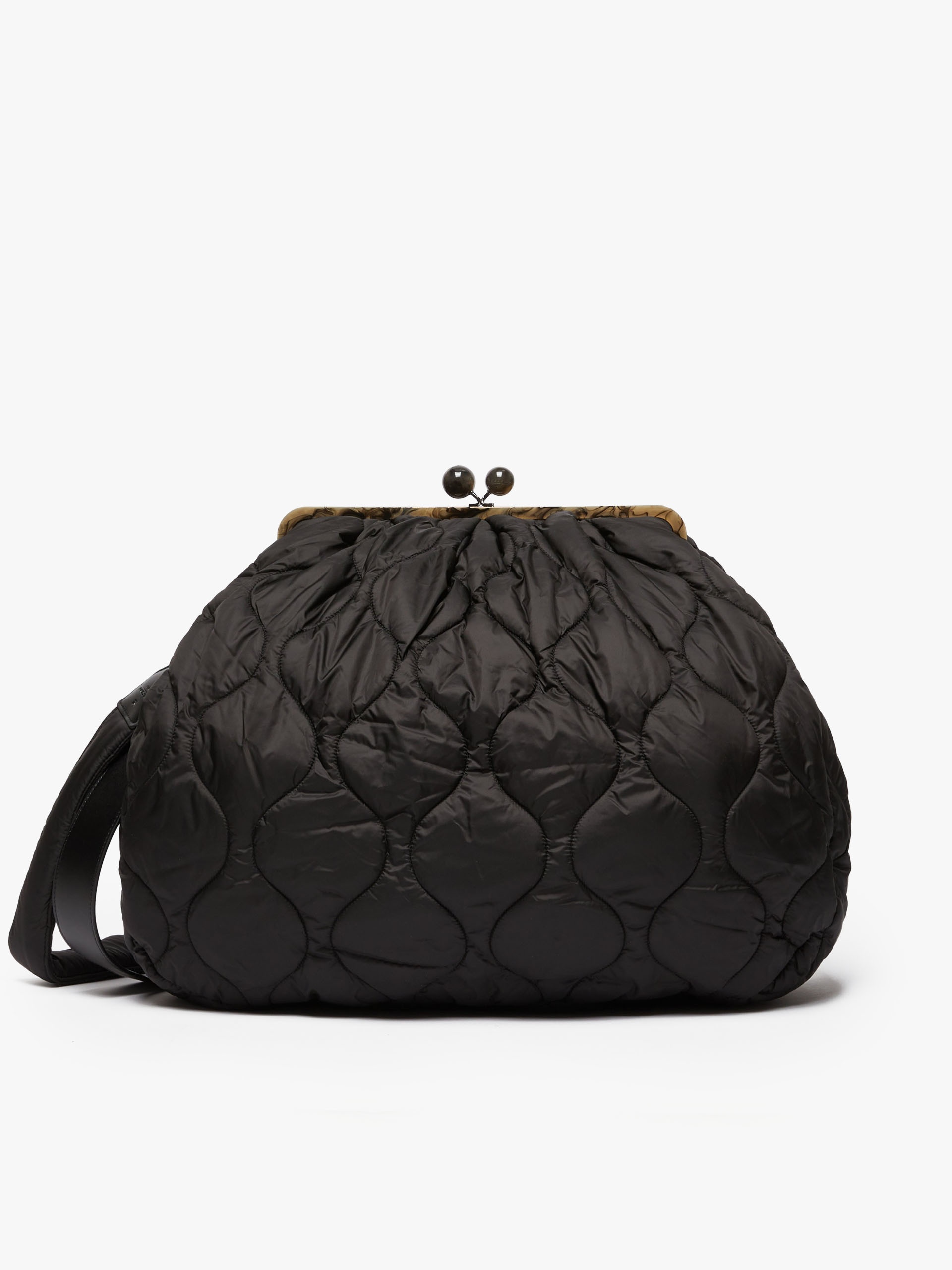Max Mara MOSELLA Large Pasticcino Bag in nylon fabric | REVERSIBLE