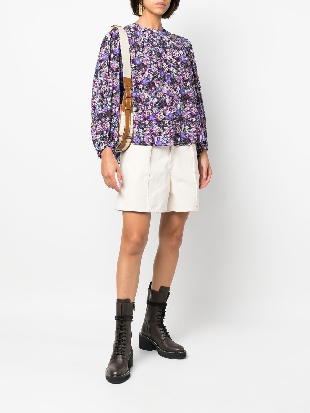 Zara floral-print blouse - 2