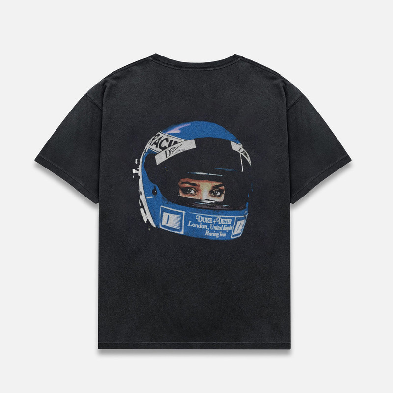 DR2 Helmet Washed Black T-Shirt 1