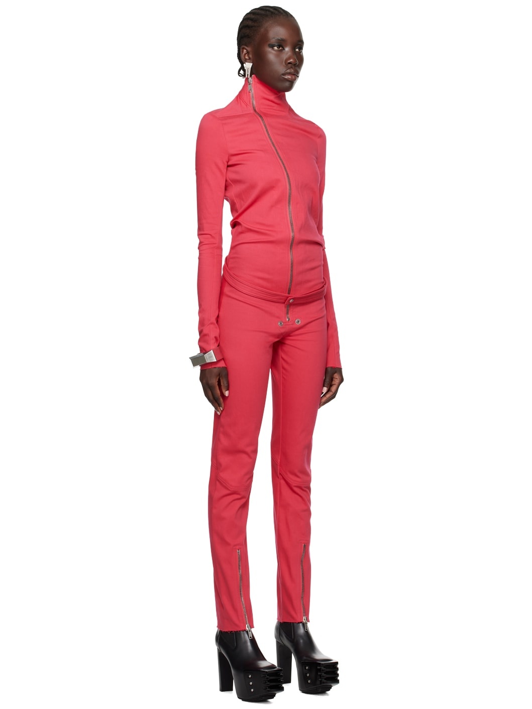 SSENSE Exclusive Pink KEMBRA PFAHLER Edition Gary Jumpsuit - 2