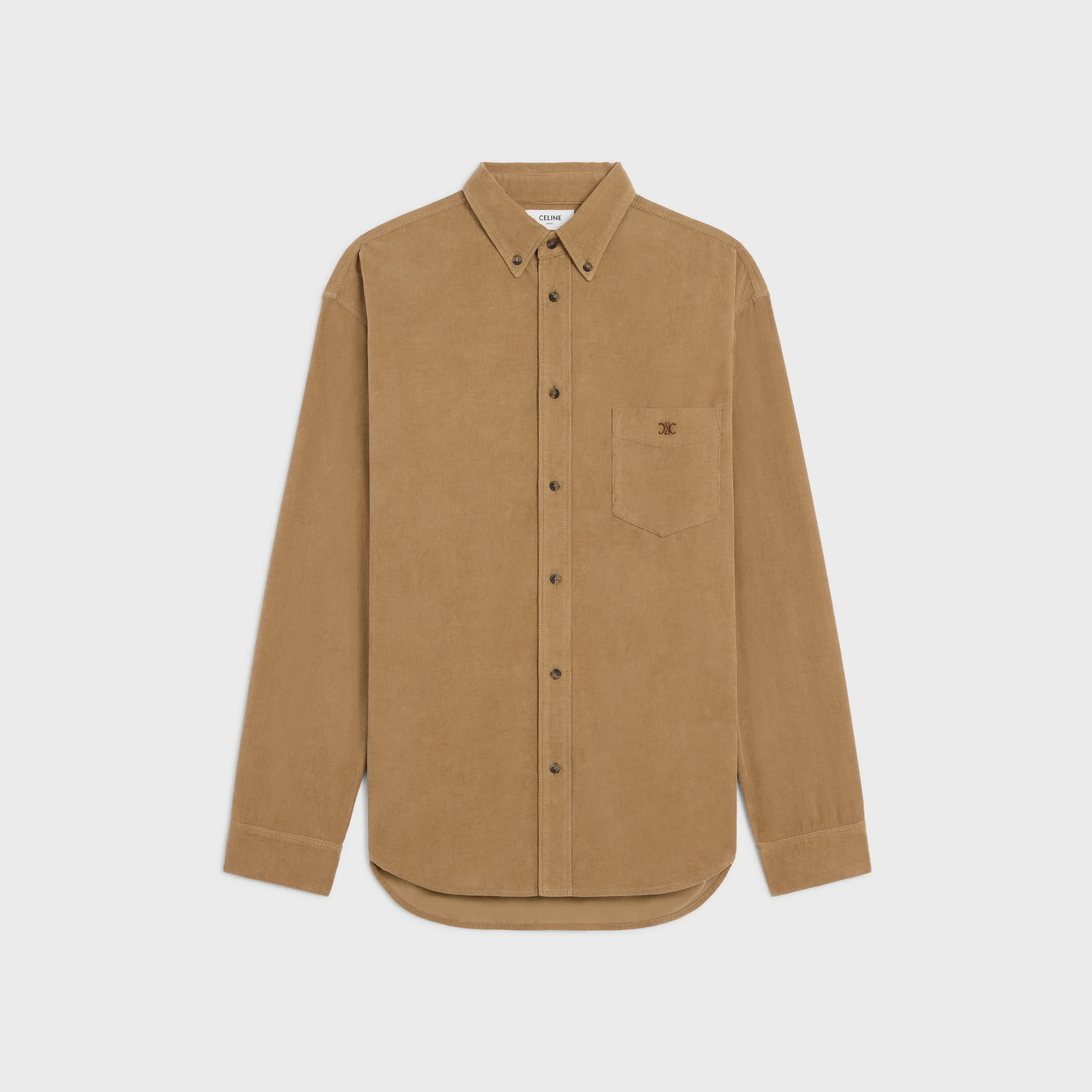 relaxed shirt IN CORDUROY - 1