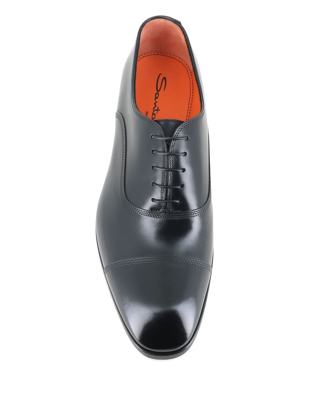 cap-toe lace-up oxford shoes - 3