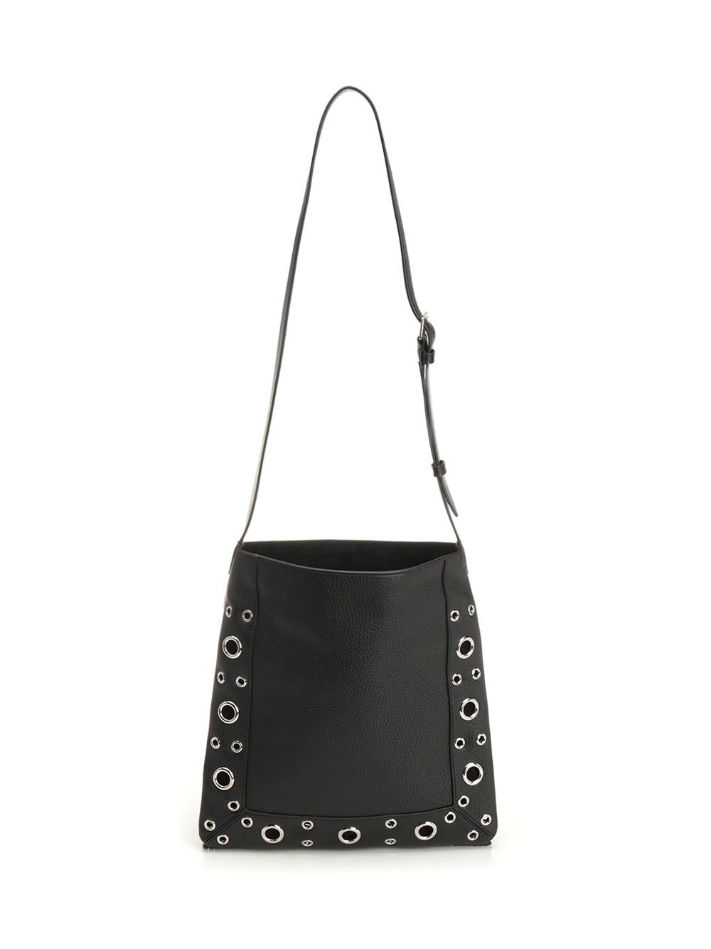 Cross Body Bag | Nellcote | Vit.St.Alce/Pall.Multi Studs-Logo Crossbody Bags Black - 3