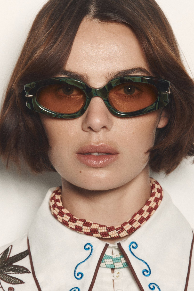 ALÉMAIS Le Specs Lunar Jade Marble outlook