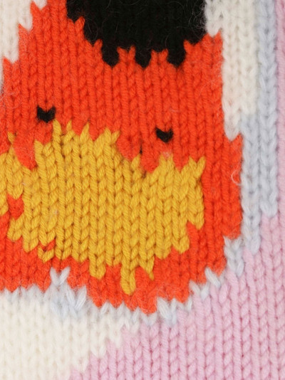 JW Anderson swan-knit scarf outlook