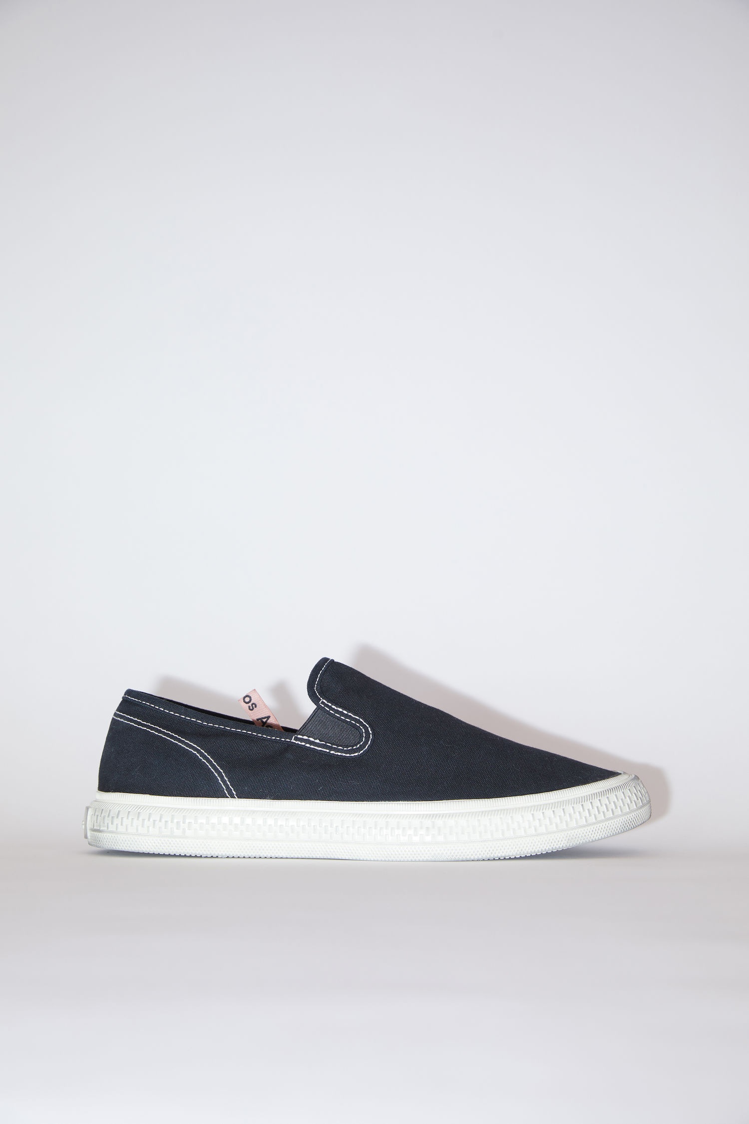 Slip on sneakers - Black/off white - 1