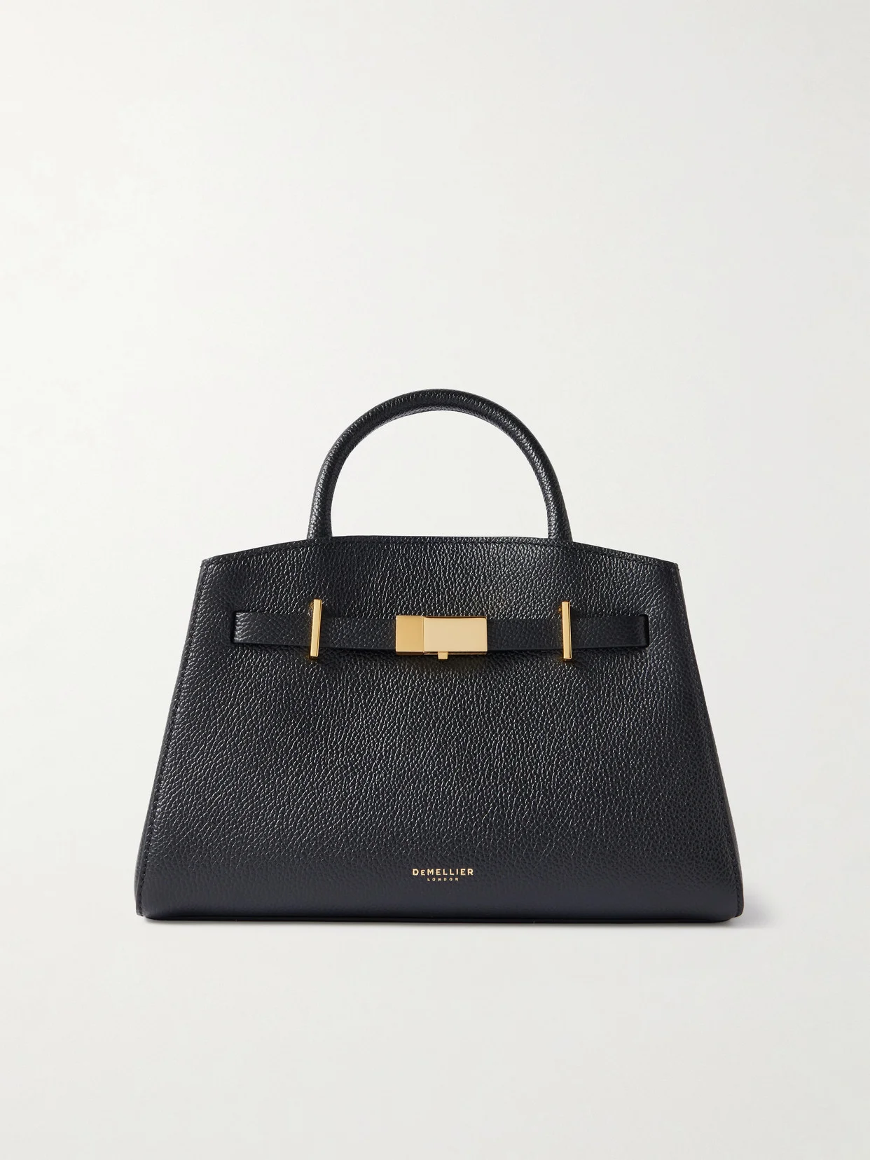 The Hudson Small Textured-leather Tote - 1