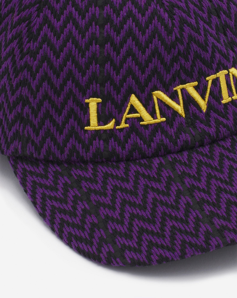 LANVIN X FUTURE CURB COTTON CAP 5