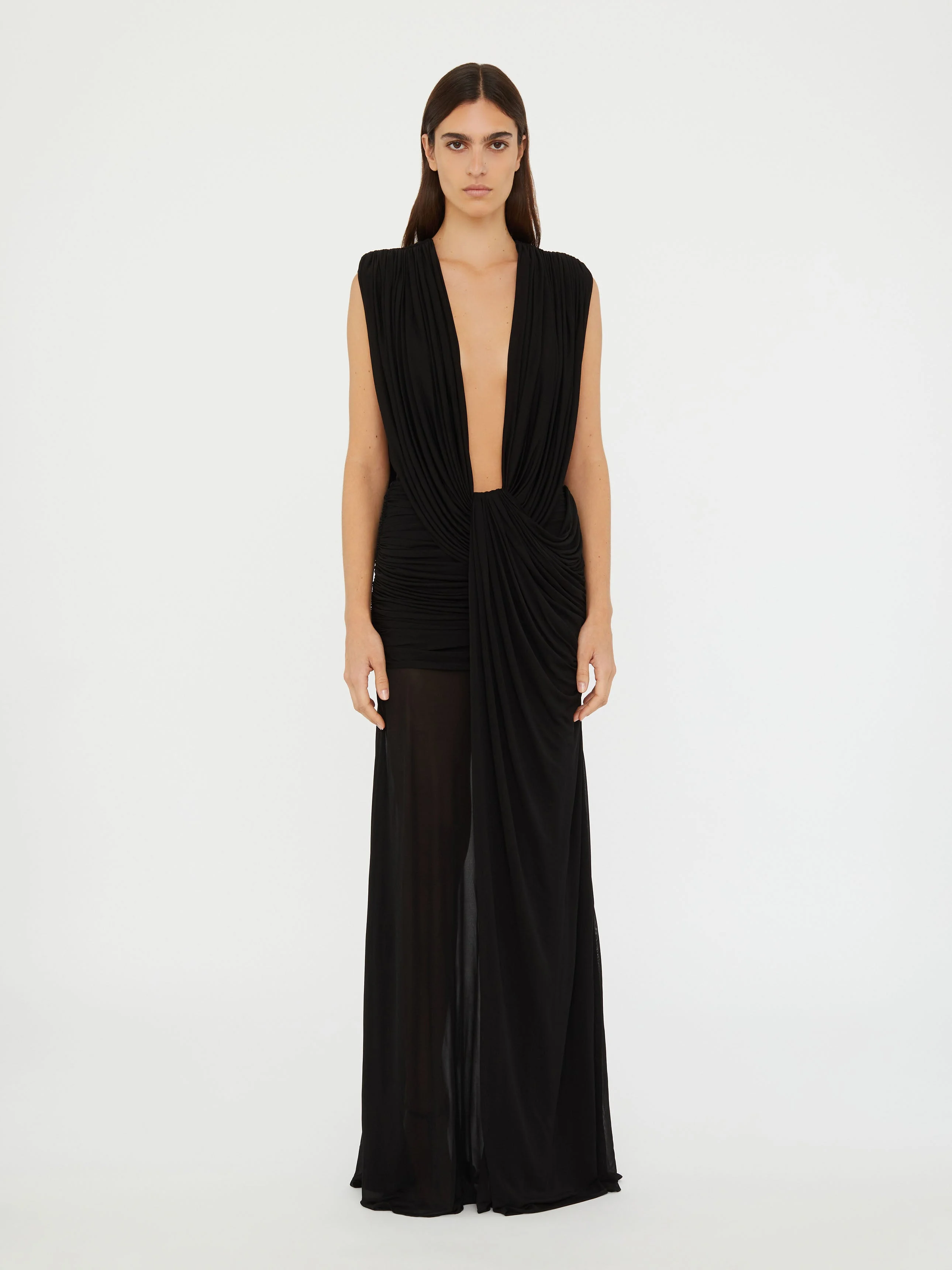 Ripple Drape Gown - 1