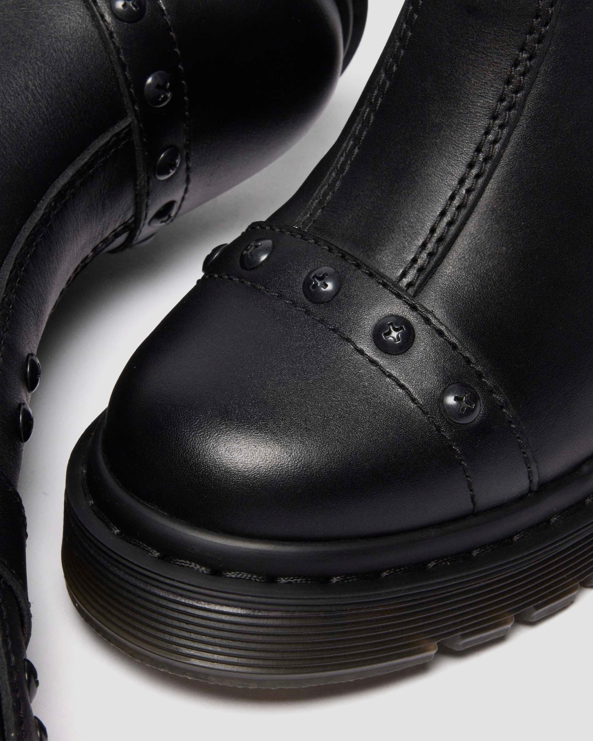 SPENCE HARNESS SENDAL LEATHER HEELED CHELSEA BOOTS - 7