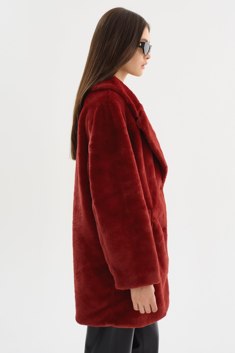LINNEA | Faux Fur Coat 7