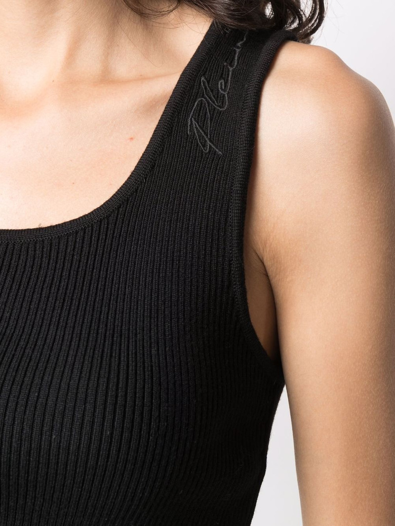 Signature wool cropped top 5