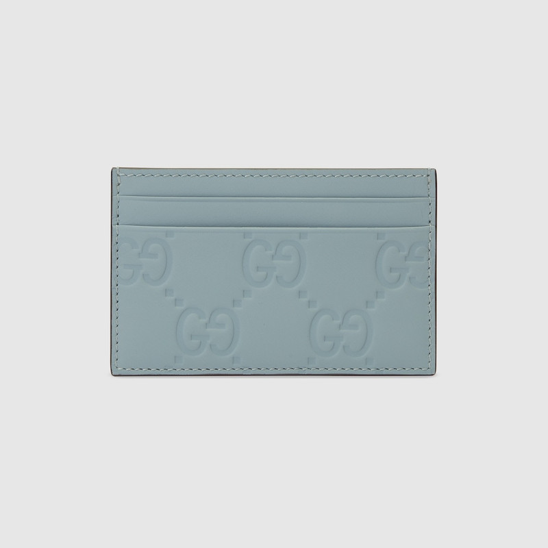 GG rubber-effect card case 1