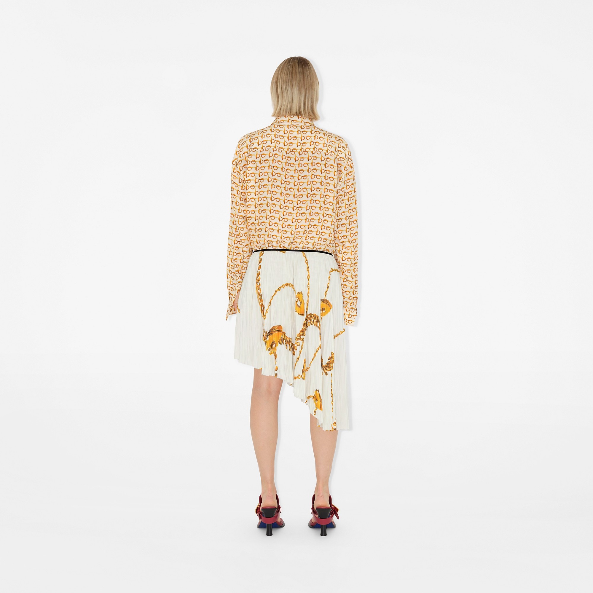 Shield Hardware Jersey Skirt - 4