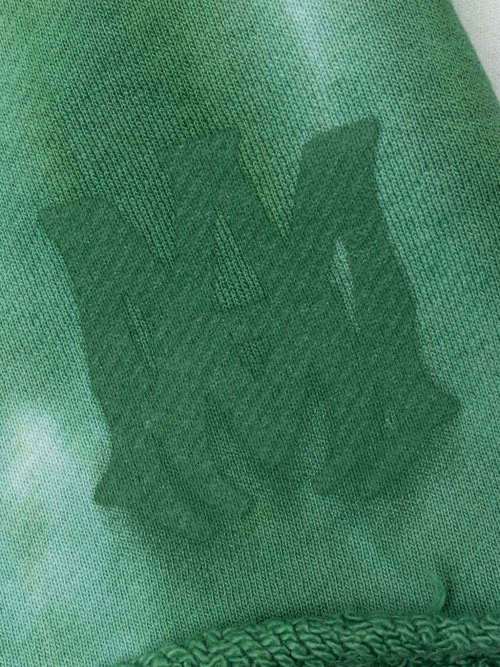 logo tie-dye shorts - 4