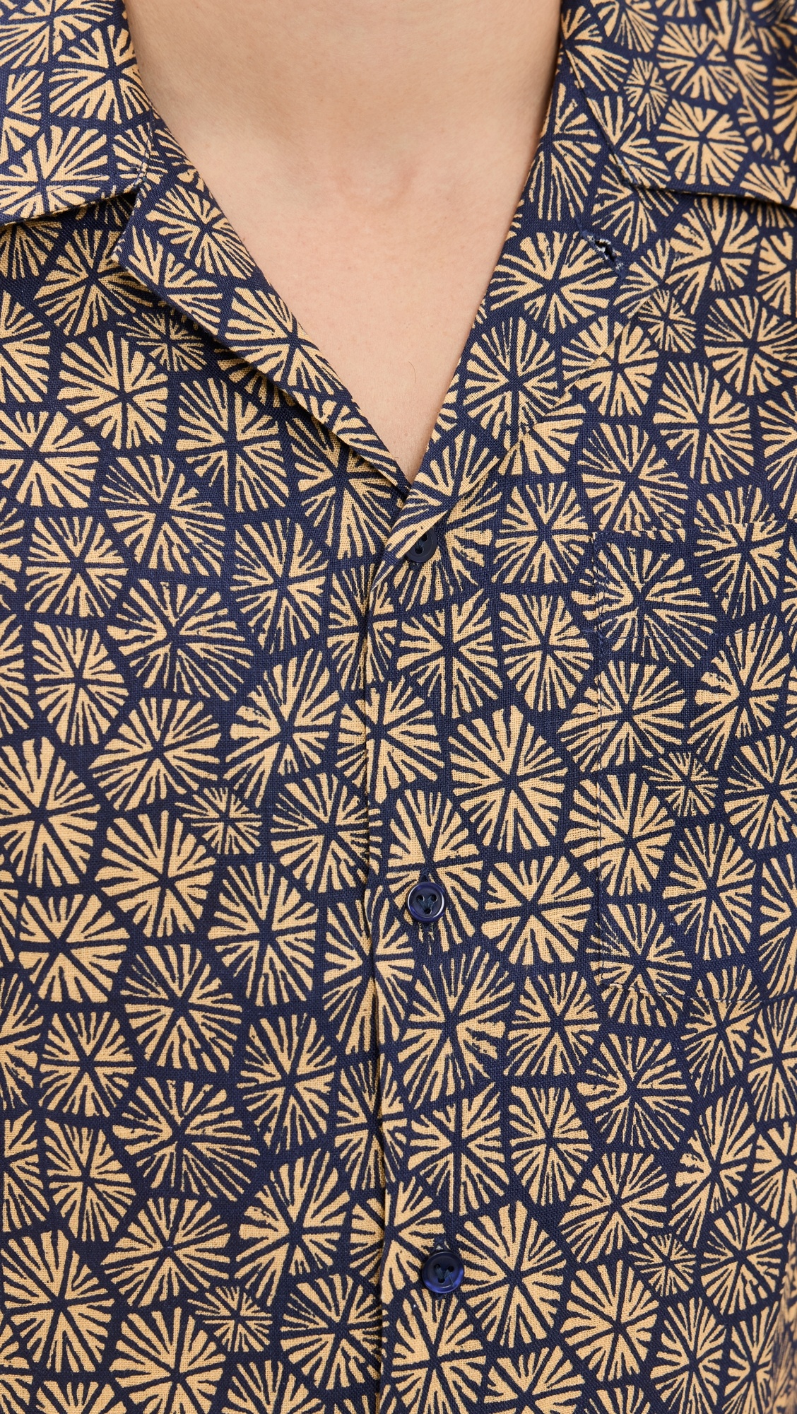 Charli Linen Camp Shirt - 5