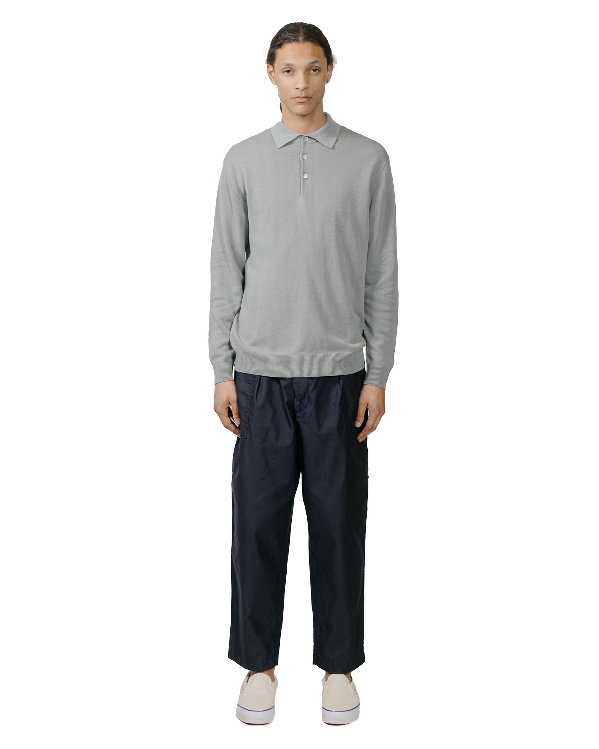 Knit Polo 12G Ice Blue - 4