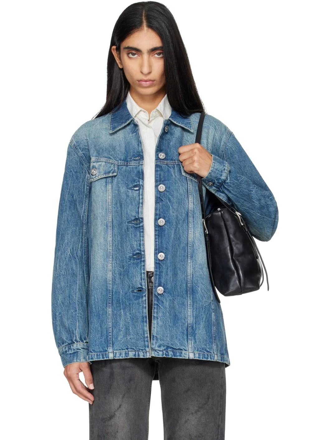Blue Shackle Denim Jacket - 1