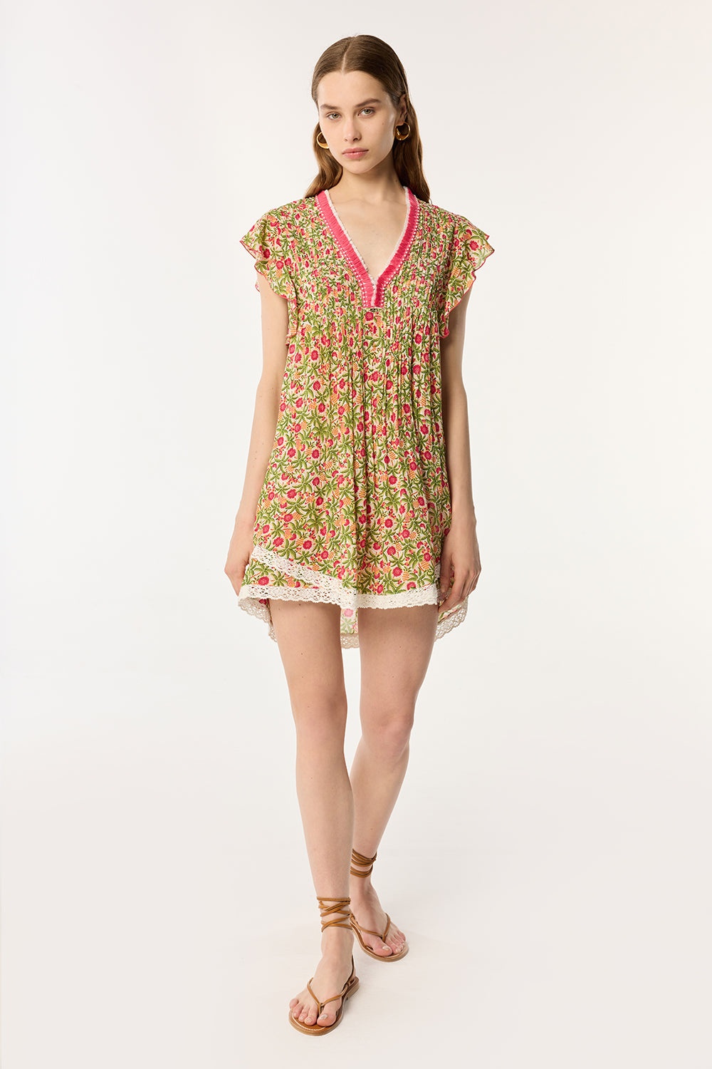 Mini Dress Sasha - Pink Honolulu - 3