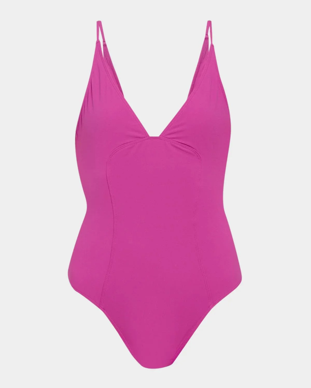 Alba Deep V One-Piece Swimsuit - 1