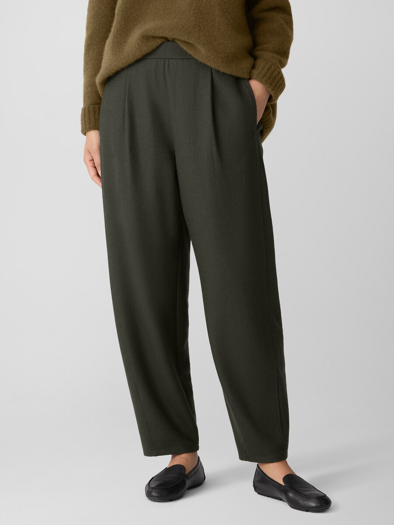 Felted Wool Jersey Lantern Pant in Regenerative Wool 3