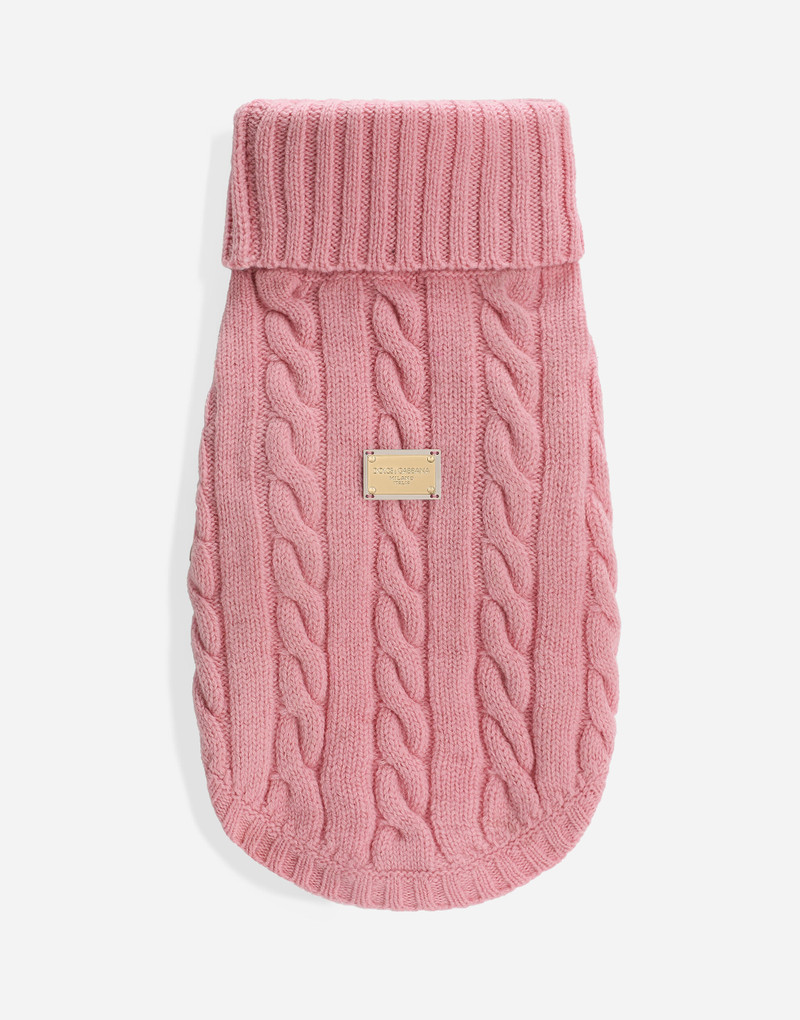Wool dog sweater 1
