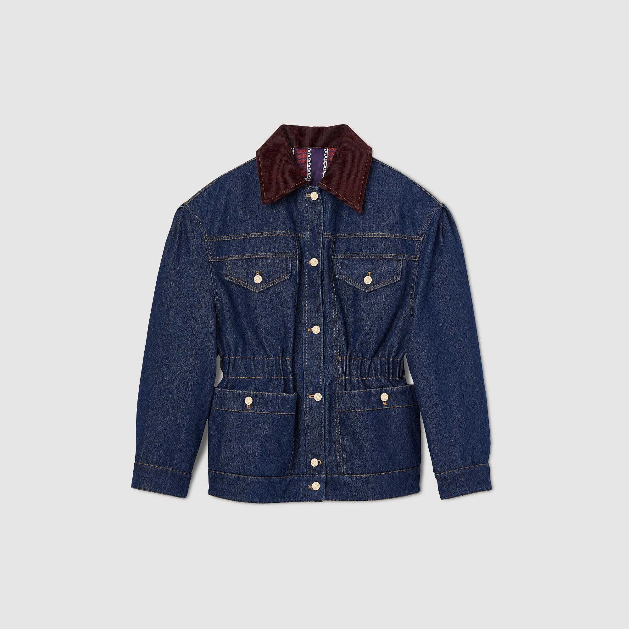 REVERSIBLE DENIM JACKET - 1