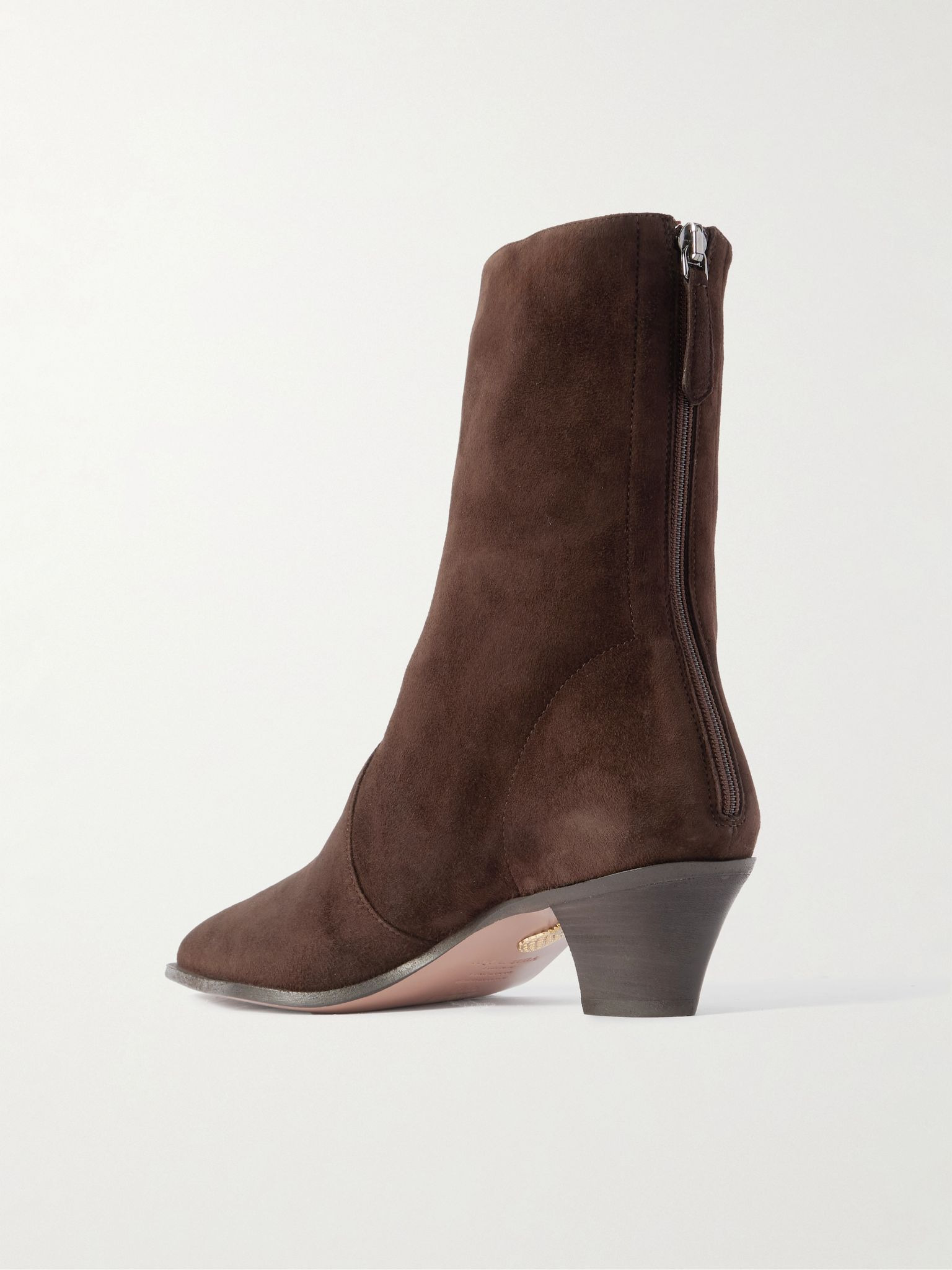 Brunswick suede ankle boots Dark brown - 3