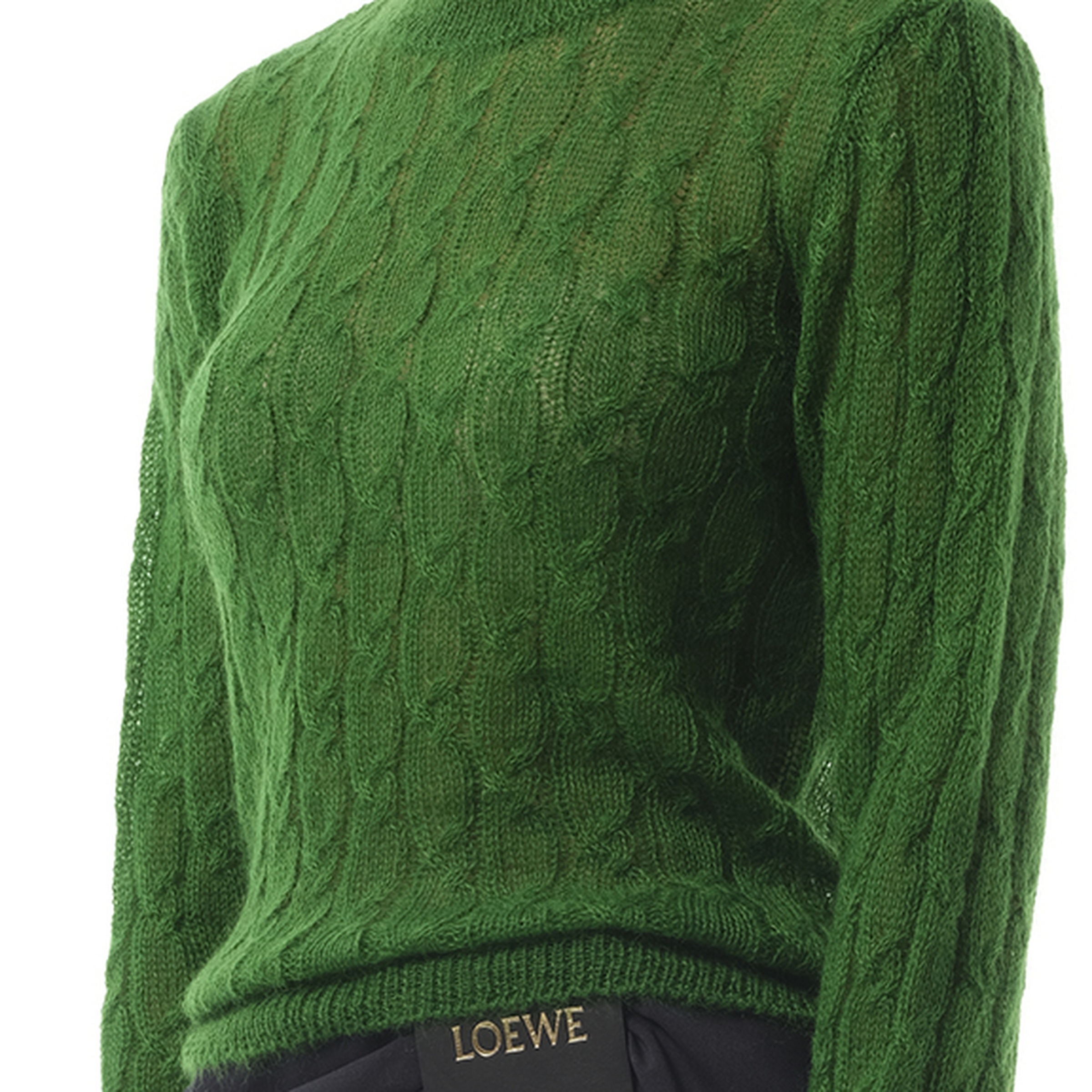 Knit Sweater in Green - 3