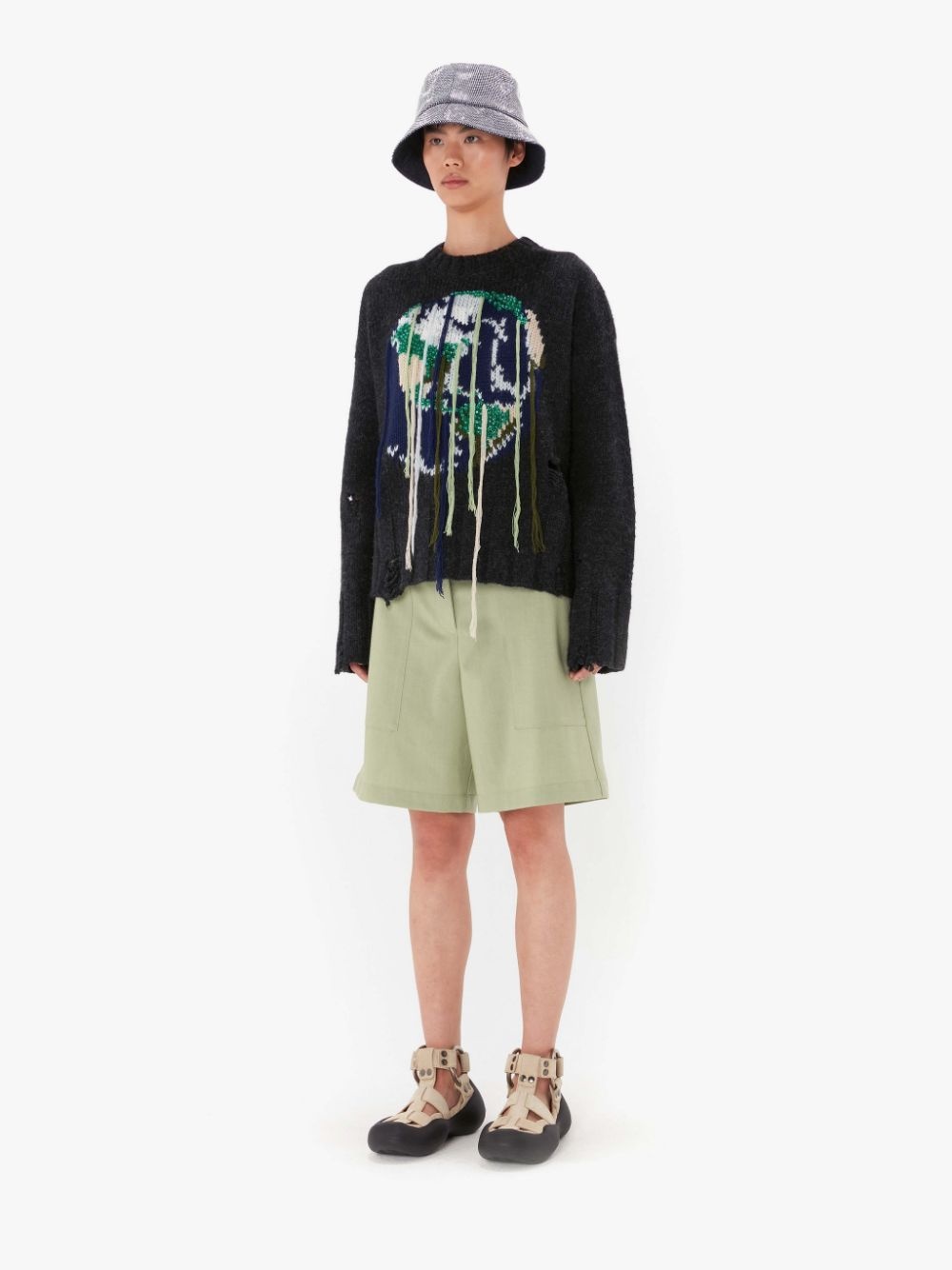 FRINGED GLOBE JUMPER - 4