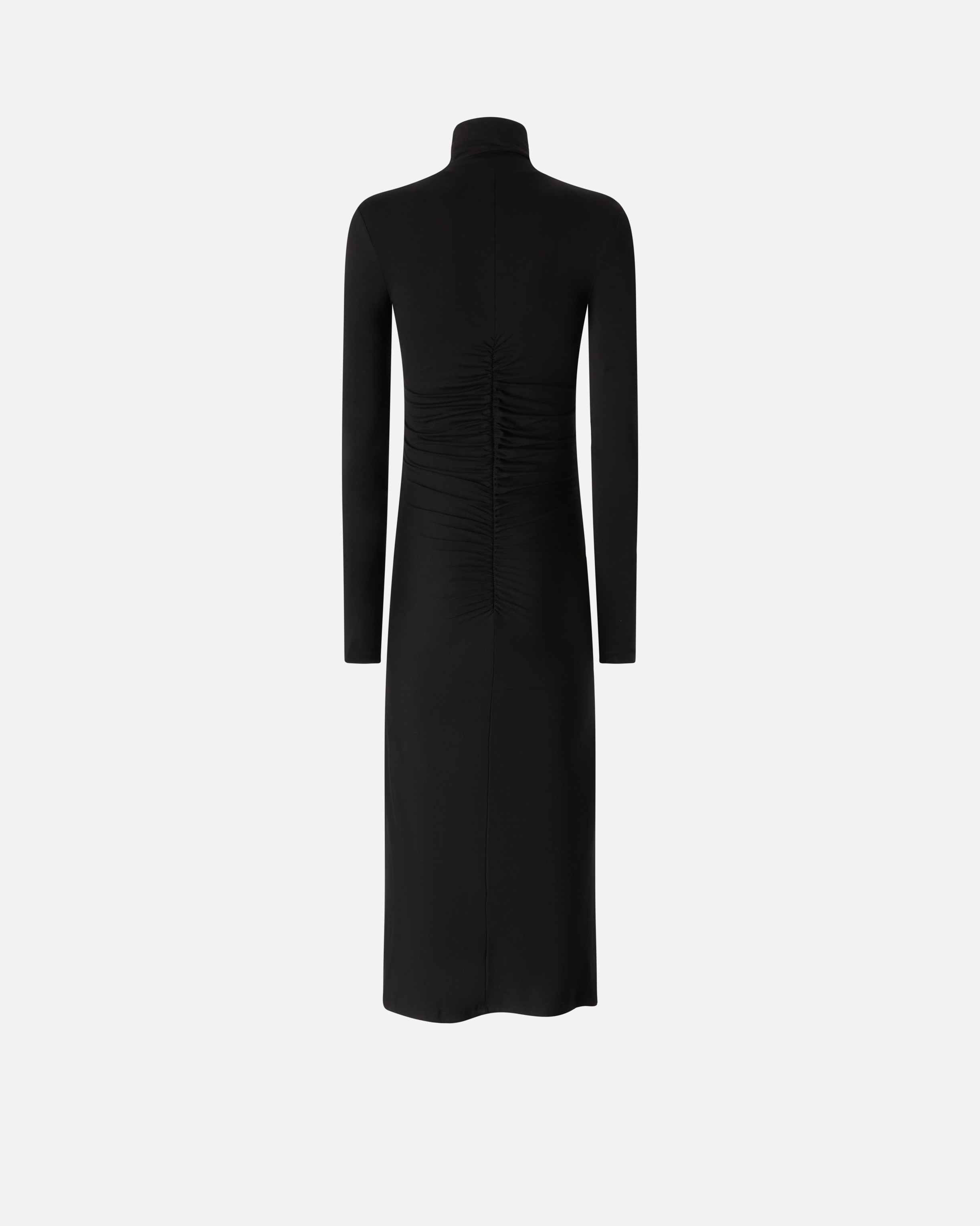 JERSEY MIDI DRESS WITH ZIP - 6
