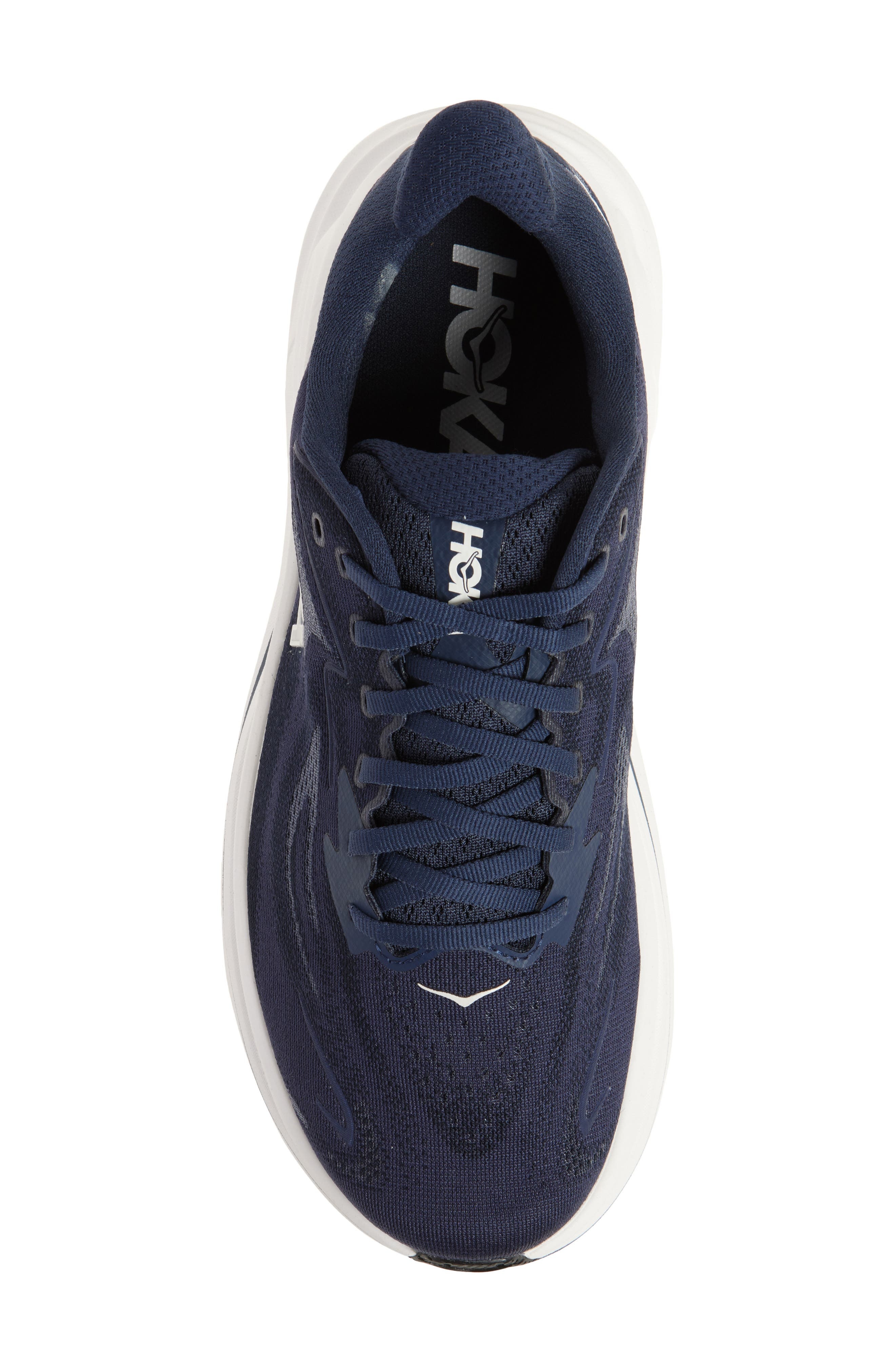 HOKA Clifton 10 Running Shoe in Navy /White at Nordstrom - 5