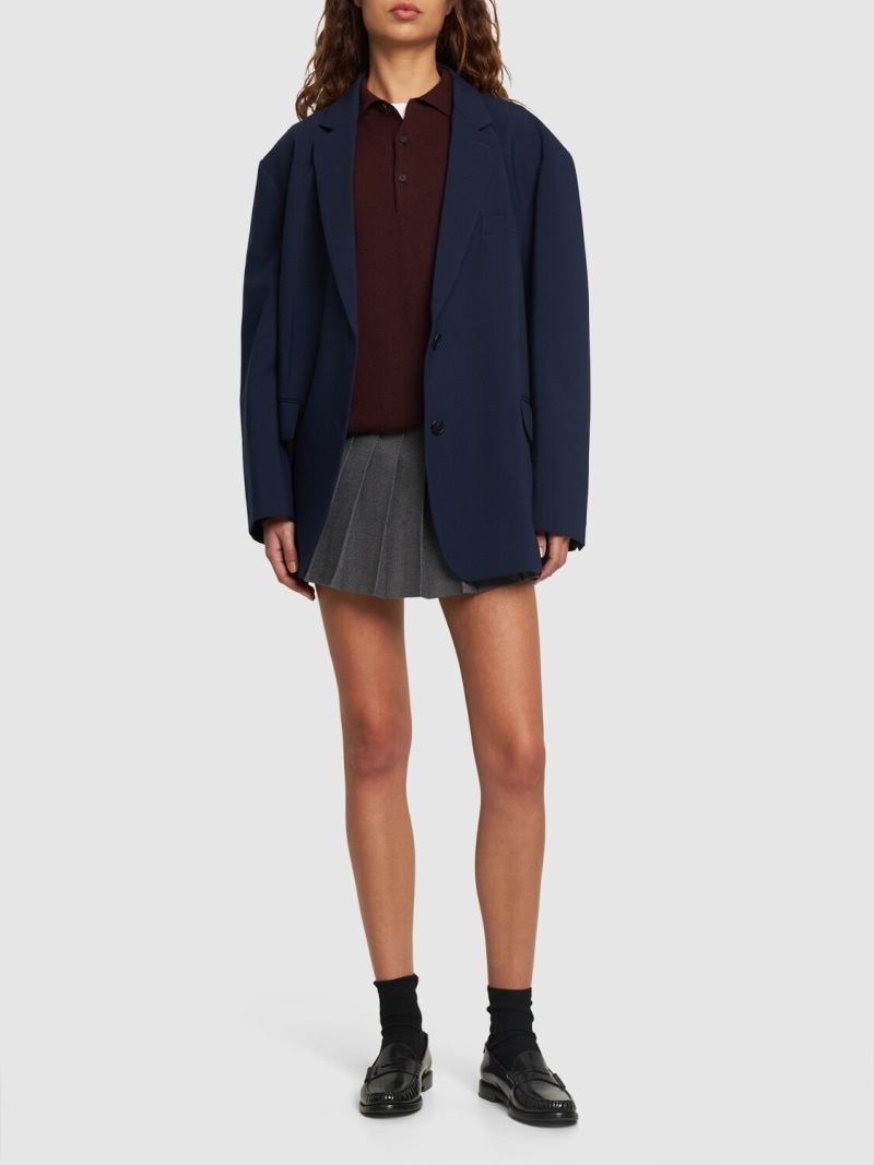 Bea oversized tech twill blazer - 2