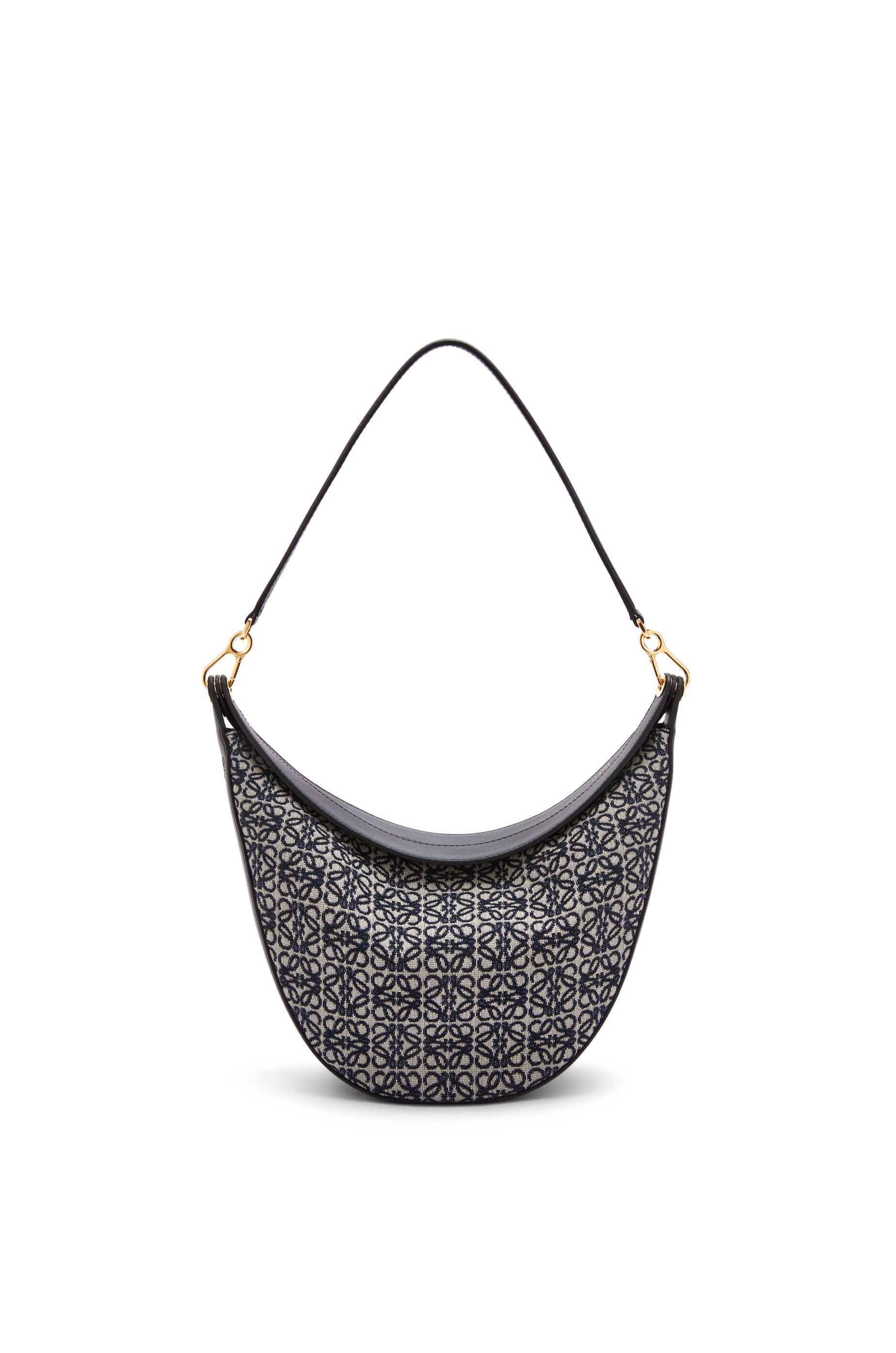 LOEWE Luna bag in Anagram jacquard and classic calfskin - 1