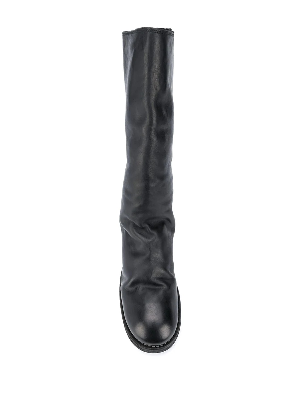 zipped knee-length boots - 4