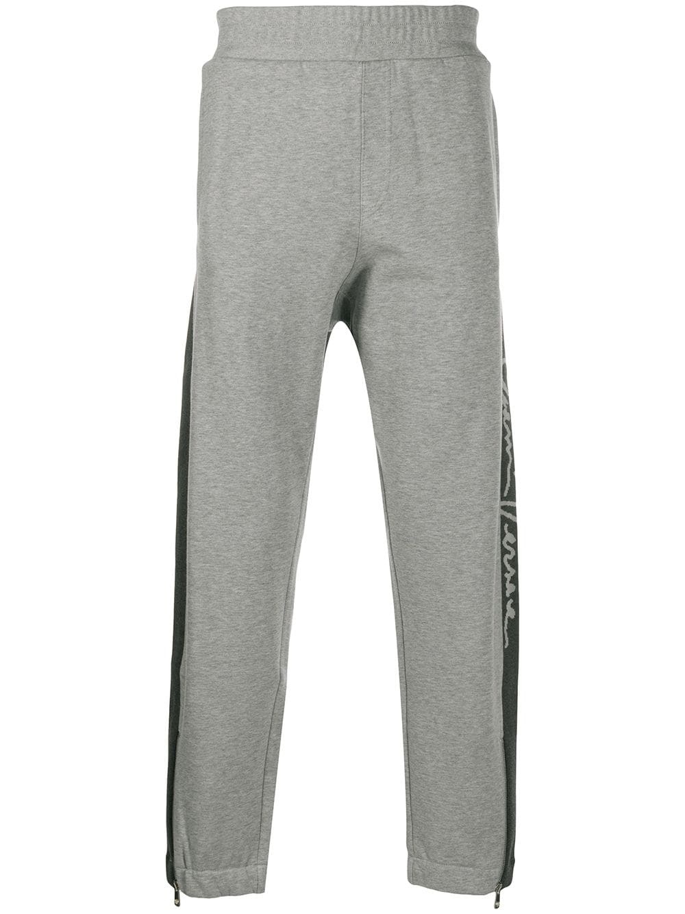 logo-trim track pants - 1