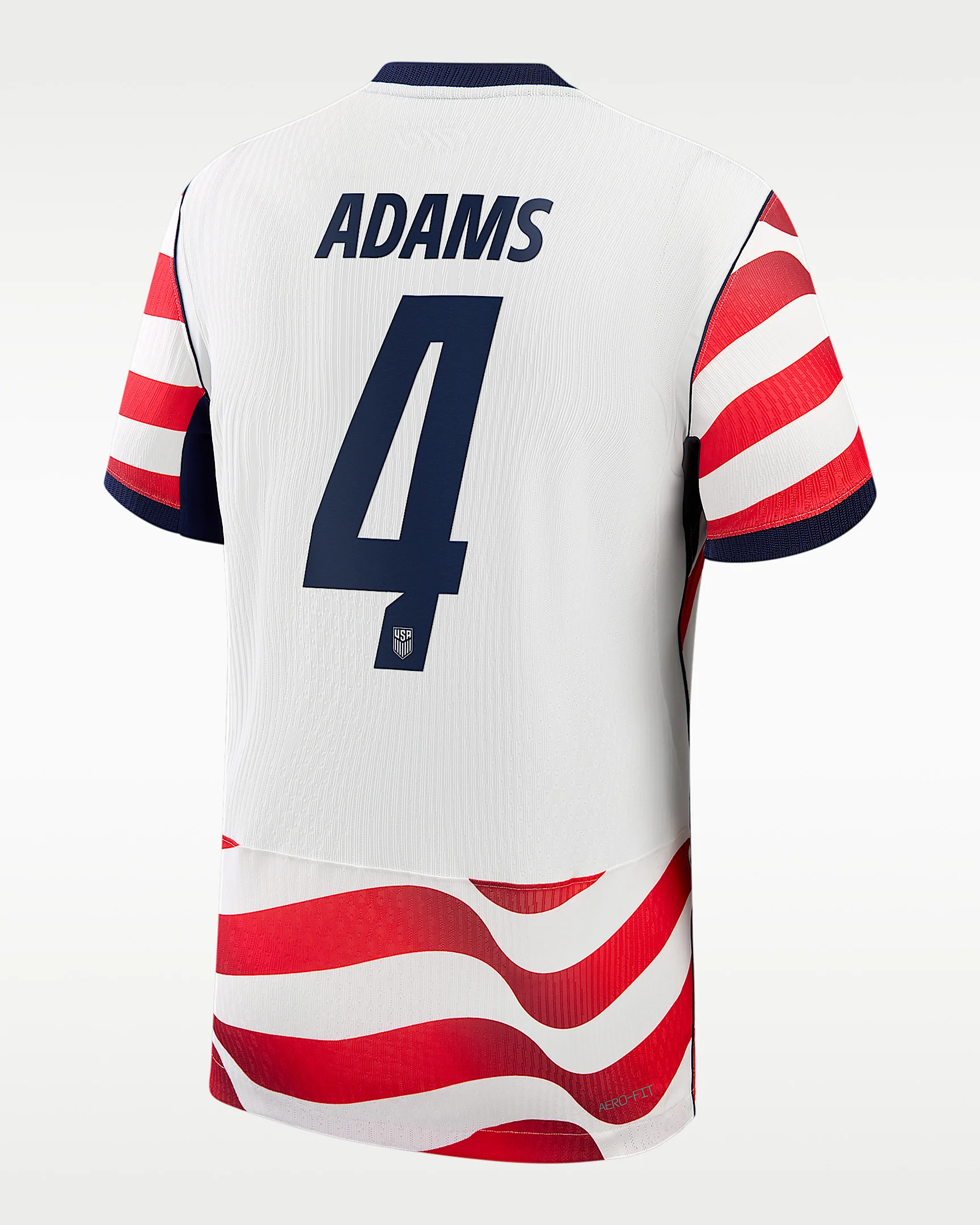 Tyler Adams USMNT 2026 Match Home Men's Nike Dri-FIT ADV Soccer Jersey - 1
