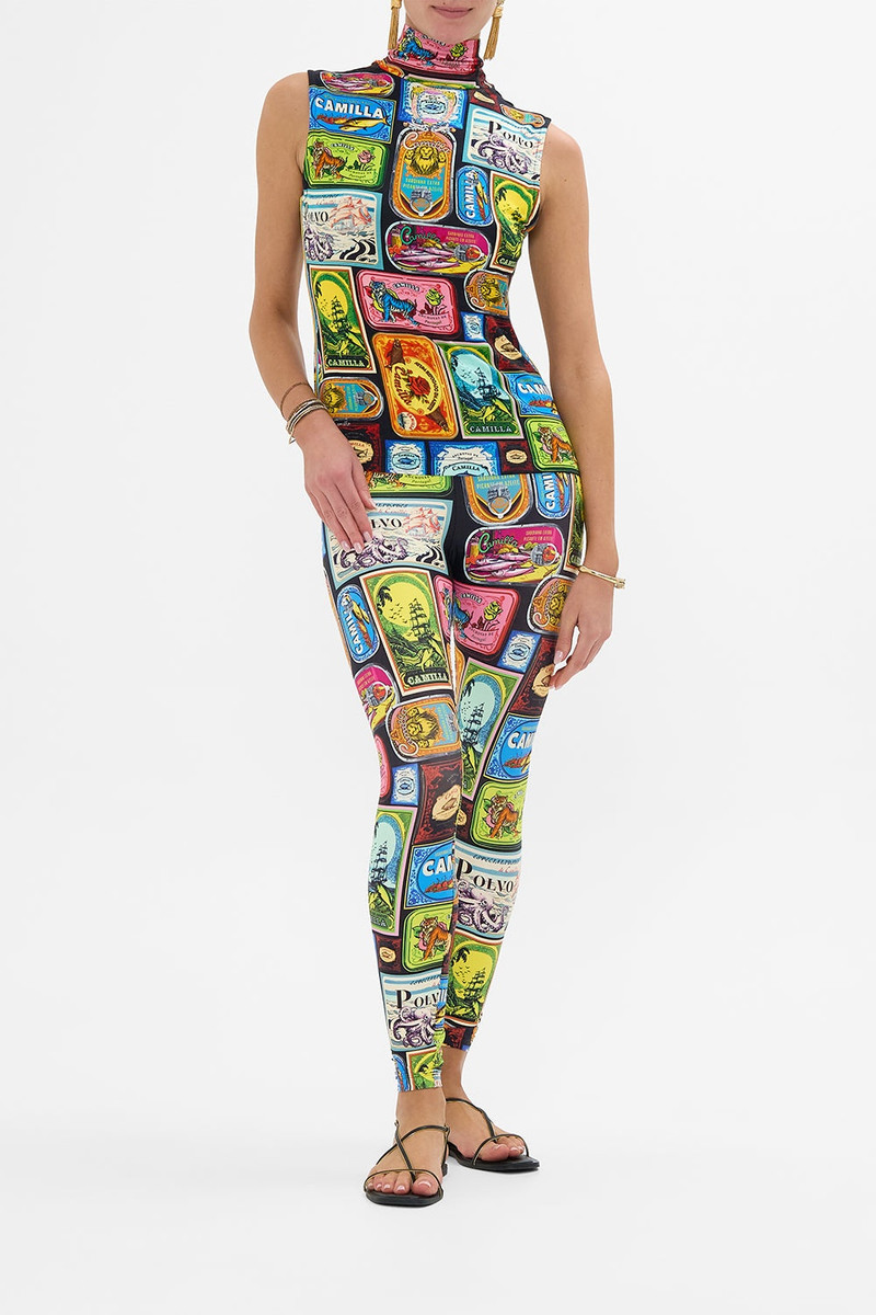 CAMILLA JERSEY SLEEVELESS TURTLENECK outlook