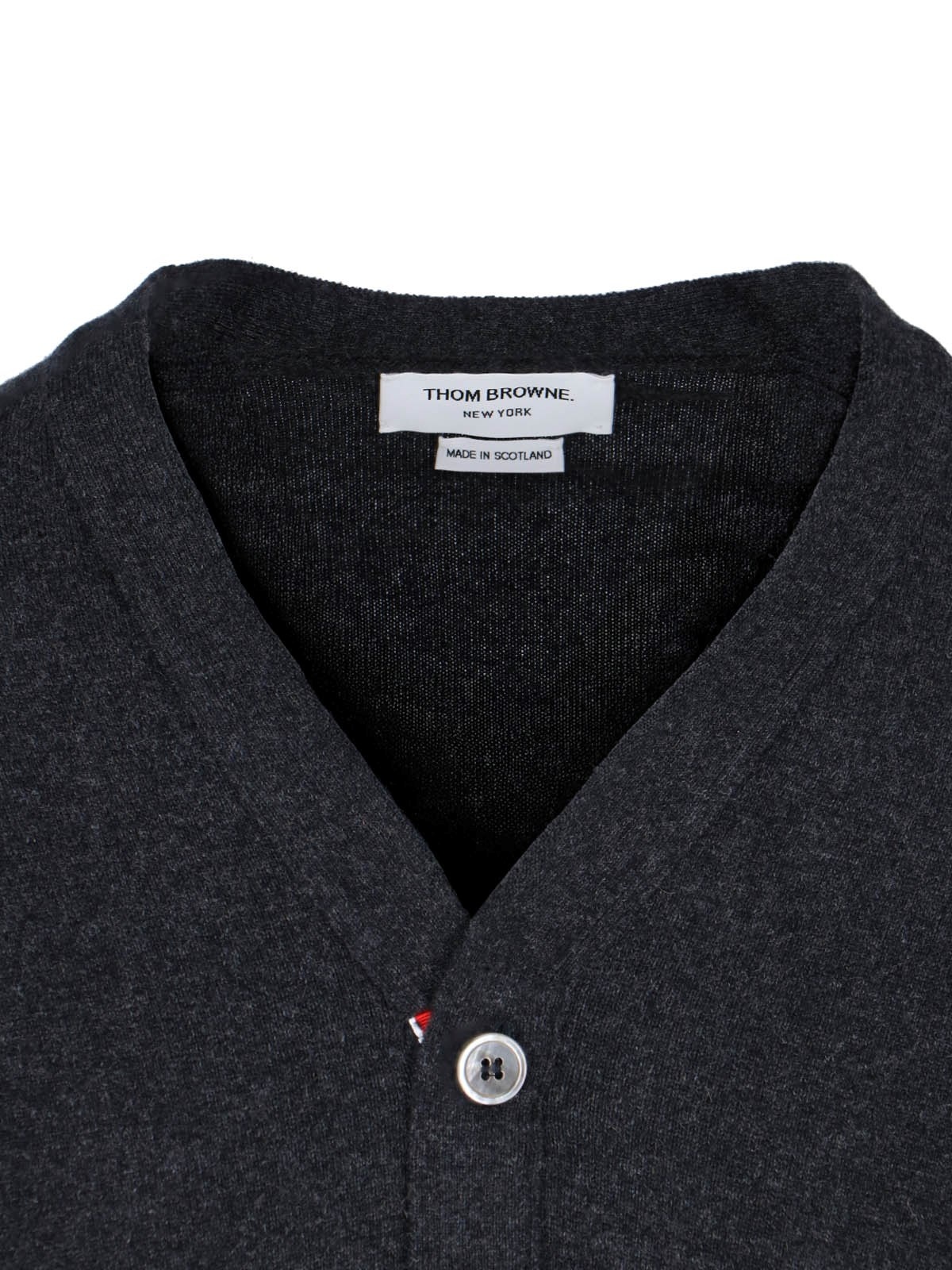 'LOOPBACK 4-BAR' CARDIGAN - 3