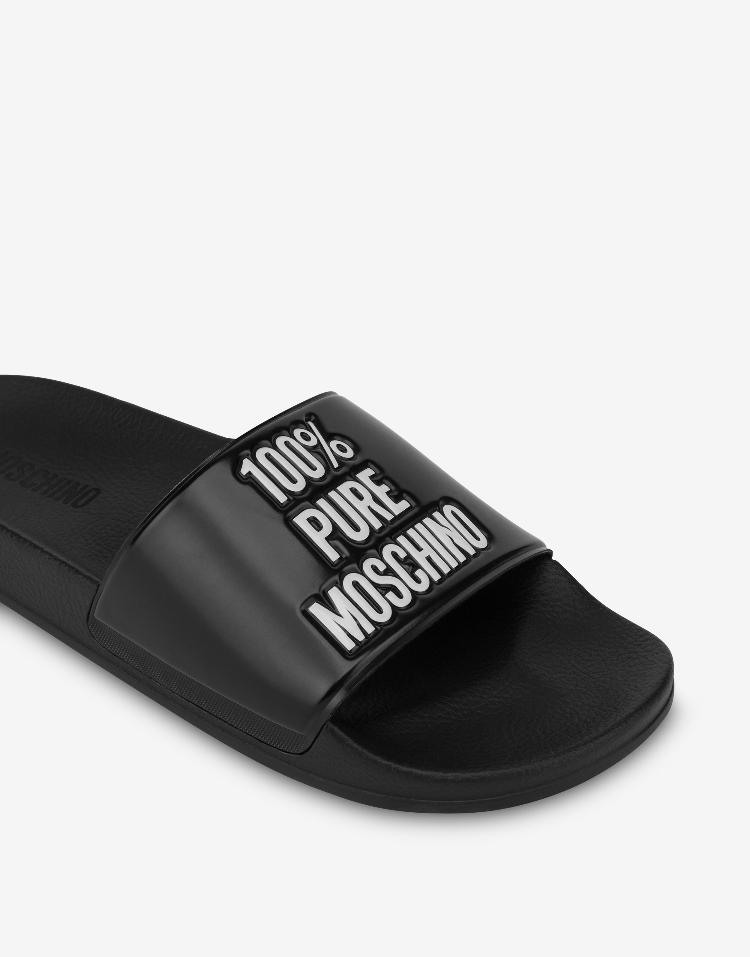 100% PURE MOSCHINO POOL SLIDERS - 4